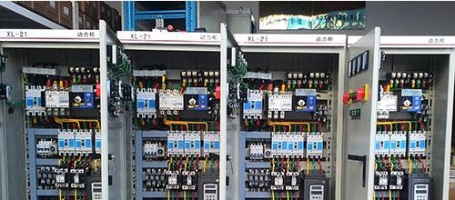 隧道對旋風機軟啟動控制帶雙電源切換控制柜